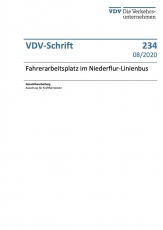 VDV-Schrift 234 Fahrerarbeitsplatz im Niederflur-Linienbus [Print]