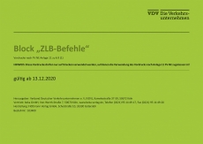 Block ZLB-Befehle Vordrucke nach FV-NE Anlage 11