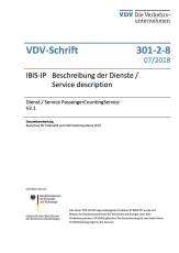 VDV-Schrift 301-2-8 IBIS-IP Beschreibung der Dienste /  Dienst / Service PassengerCountingService V2.1 [PDF Datei]