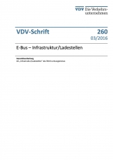 VDV-Schrift 260 E-Bus Infrastruktur / Ladestellen [Print]