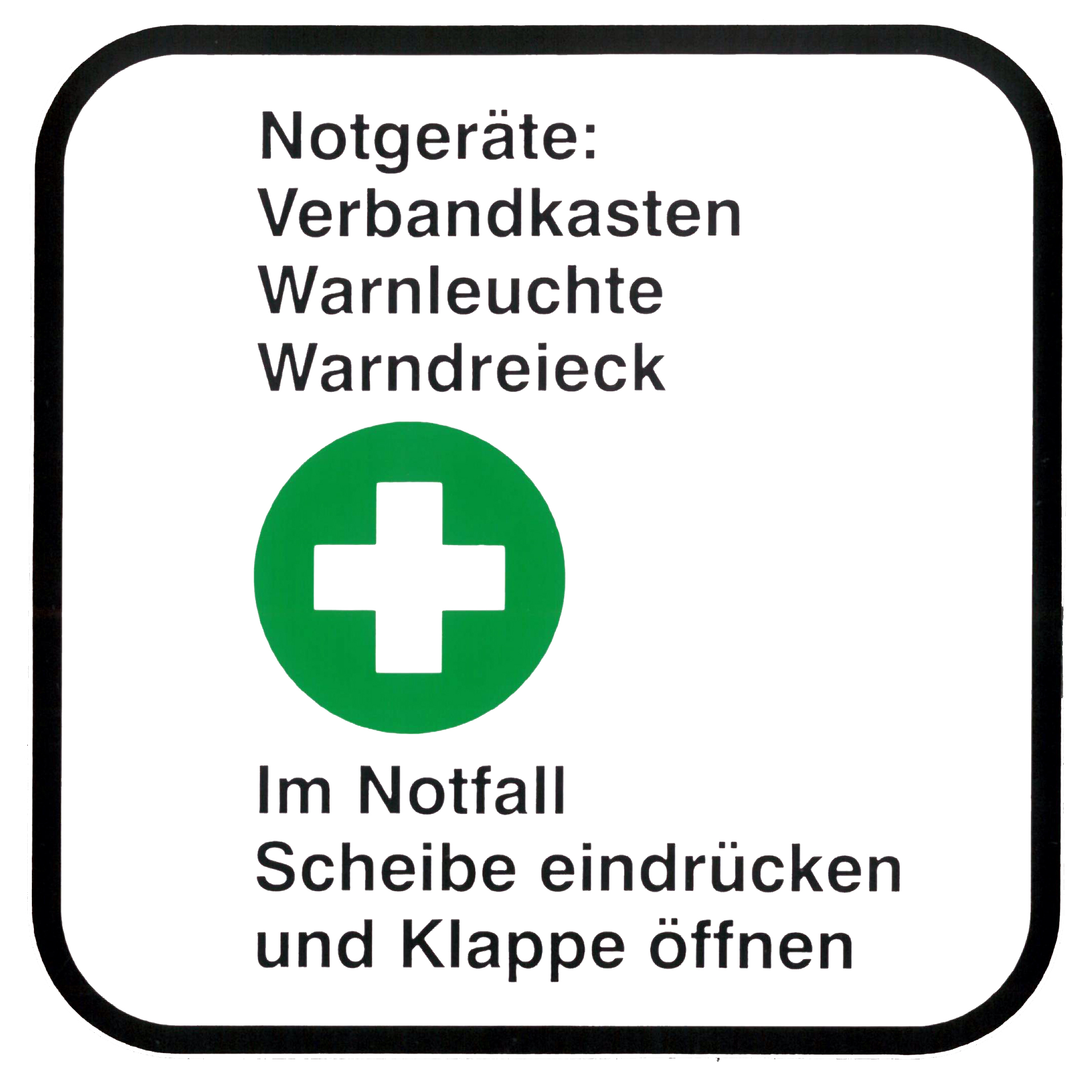 Piktogramm V20320: Notgeräte