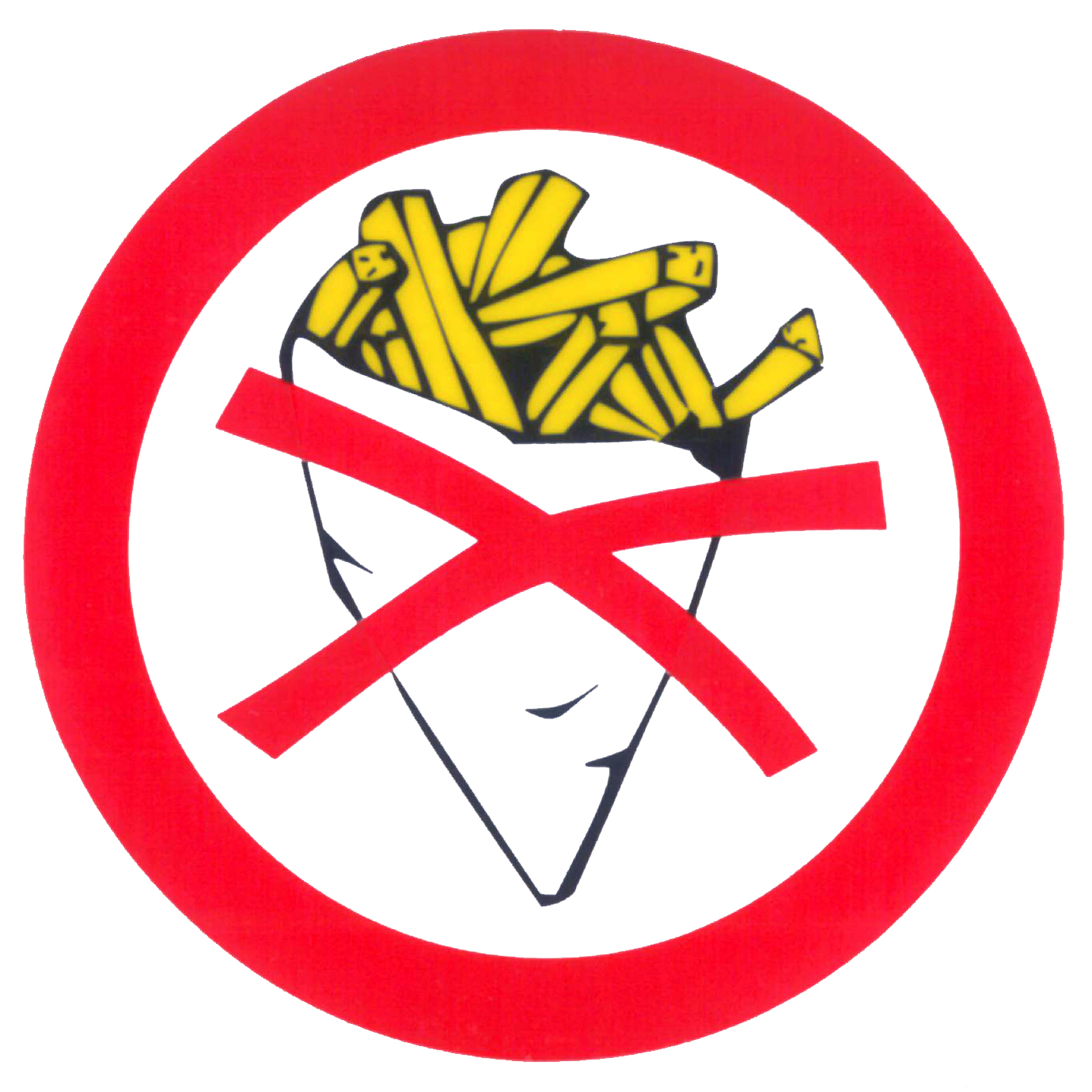 Piktogramm V20550: Fritten Tüte