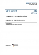 VDV-Schrift 432 Identifikation von Haltestellen [PDF Datei]