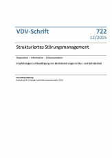 VDV-Schrift 722 Strukturiertes Störungsmanagement [PDF Datei]
