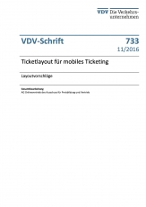 VDV-Schrift 733 Ticketlayout für mobiles Ticketing [Print]