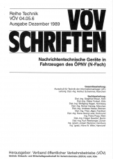 VÖV-Schrift 04.05.6 Nachrichtentechnische Geräte in Fahrzeugen des ÖPNV (N-Fach) [PDF Datei]