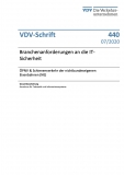 VDV-Schrift 440 Branchenanforderungen an die IT-Sicherheit [Print]