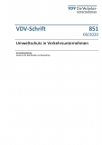 VDV-Schrift 851 Umweltschutz in Verkehrsunternehmen [Print]