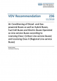 VDV-Recommendation 236 Air Conditioning of Buses according to Licensing Class I [PDF Datei]