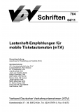 VDV-Schrift 704 Lastenheft - Empfehlungen für mobile Ticketautomaten (mTA) [PDF Datei]