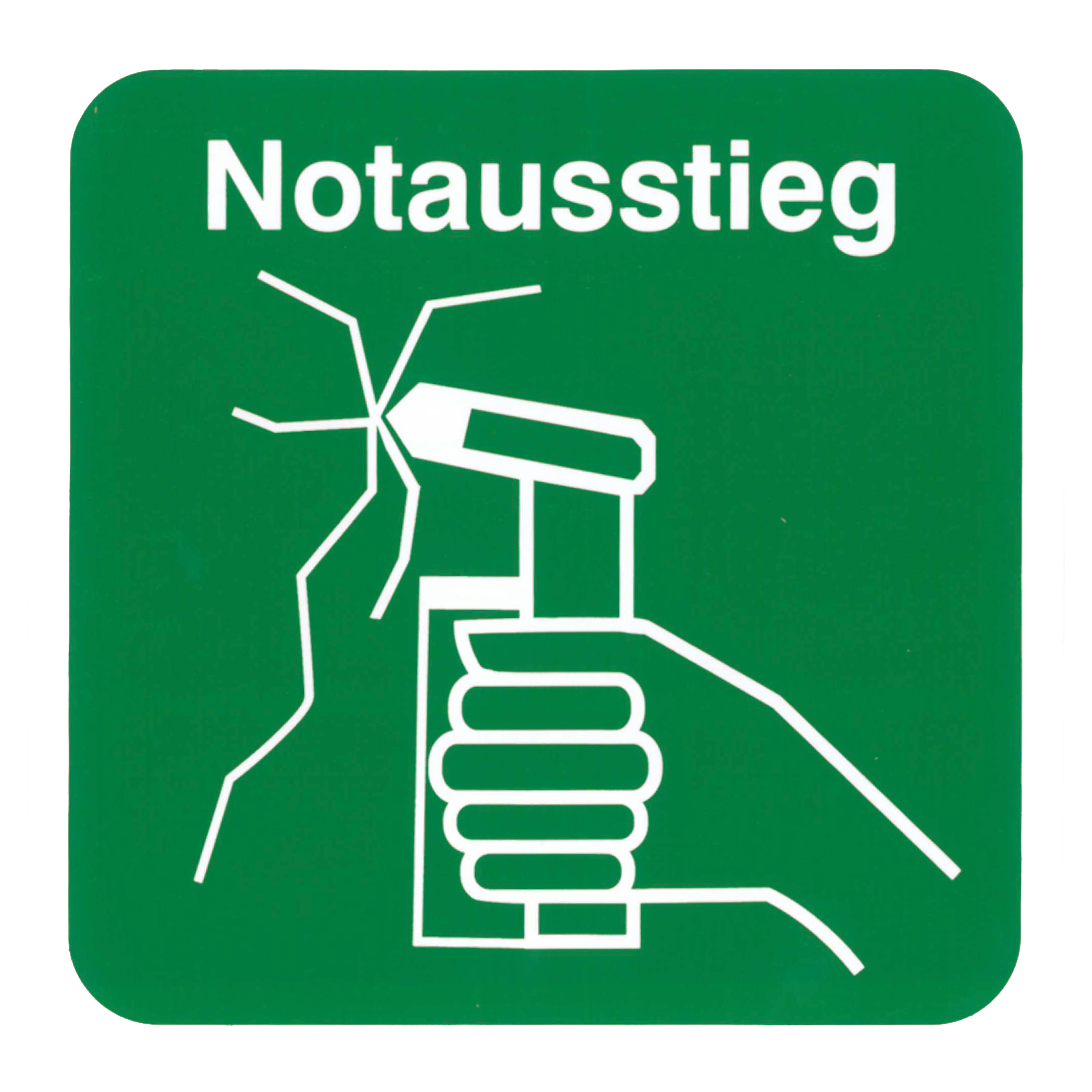 Piktogramm V20310B: Notaustieg