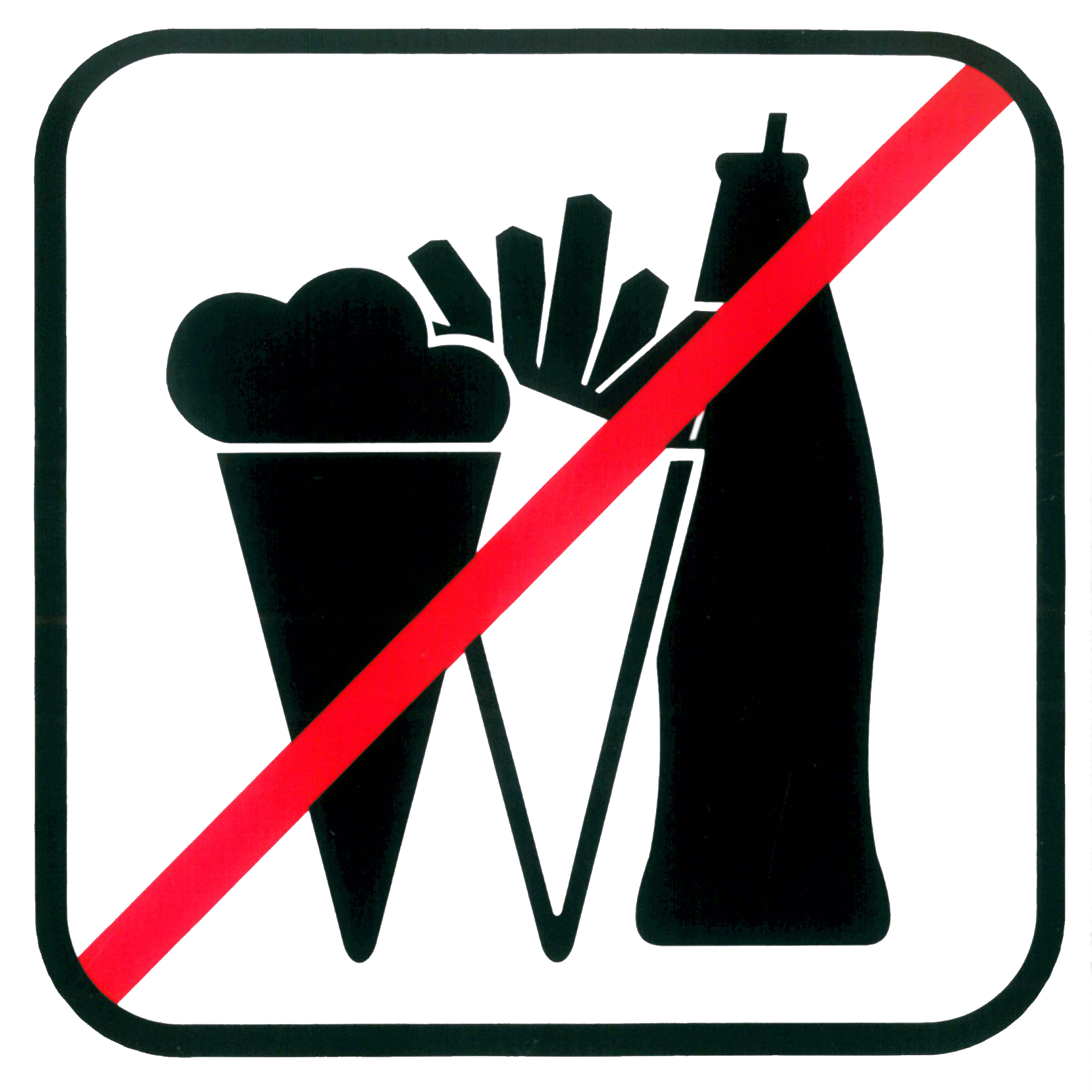 Piktogramm V20740: Verzehrverbot