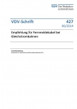 VDV-Schrift 427 Empfehlung für Fernmeldekabel bei Gleichstrombahnen [PDF Datei]