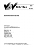 VDV-Schrift 504 Schienenisolierstöße [Print]