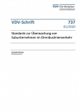 VDV-Schrift 737 Standards zur Überwachung von Subunternehmen im Omnibuslinienverkehr [PDF Datei]