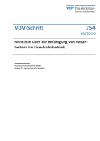 VDV-Schrift 754 Richtlinie über die Befähigung von Mitarbeitern im Eisenbahnbetrieb [Print]