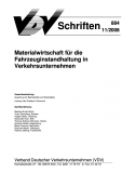 VDV-Schrift 824 Empfehlung für die Gestaltung von U-Bahn-Werkstätten [Print]