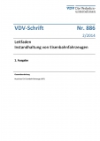 VDV-Schrift 886 Leitfaden Instandhaltung von Eisenbahnfahrzeugen [PDF Datei]