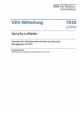 VDV-Mitteilung 7018N Security - Leitfaden [Print]