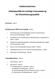 VDV-Mitteilung 9029 Arbeitsqualität als wichtige Voraussetzung der Dienstleistungsqualität [Print]