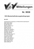 VDV-Mitteilung 9038 VDV-Musterbeförderungsbedingungen [PDF Datei]