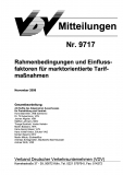 VDV-Mitteilung  9717 Rahmenbedingungen und Einflussfaktoren für marktorientierte..... [PDF Datei]