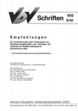 VDV-Schrift 900 Empfehlungen für Vereinbarungen über Kreuzungen von Entwässerungskanälen... [PDF Datei]
