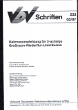 VDV-Schrift 233 Rahmenempfehlung für 3-achsige Großraum - Niederflur - Linienbusse [PDF Datei]